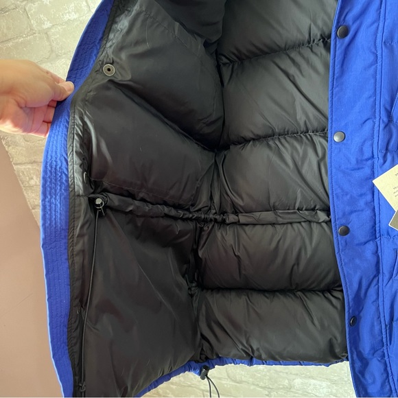 Mountain Hardwear Men's Medium Goose Down Parka Jacket in Cobalt Blue. Brand New - Picture 8 of 15